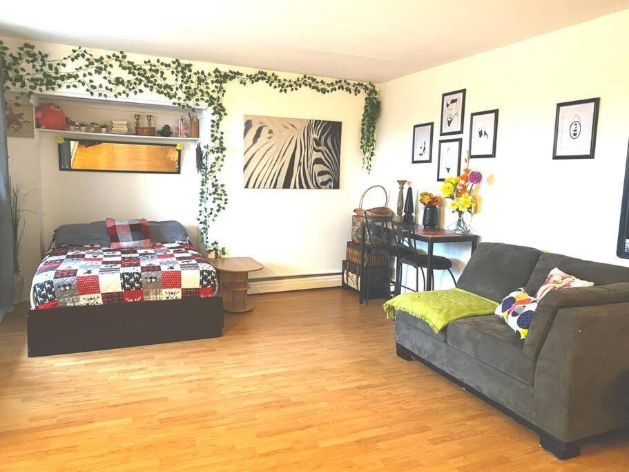 Entire Loft - Elevator - Balcony - Free P - 10M Downtown Quebeque Exterior foto